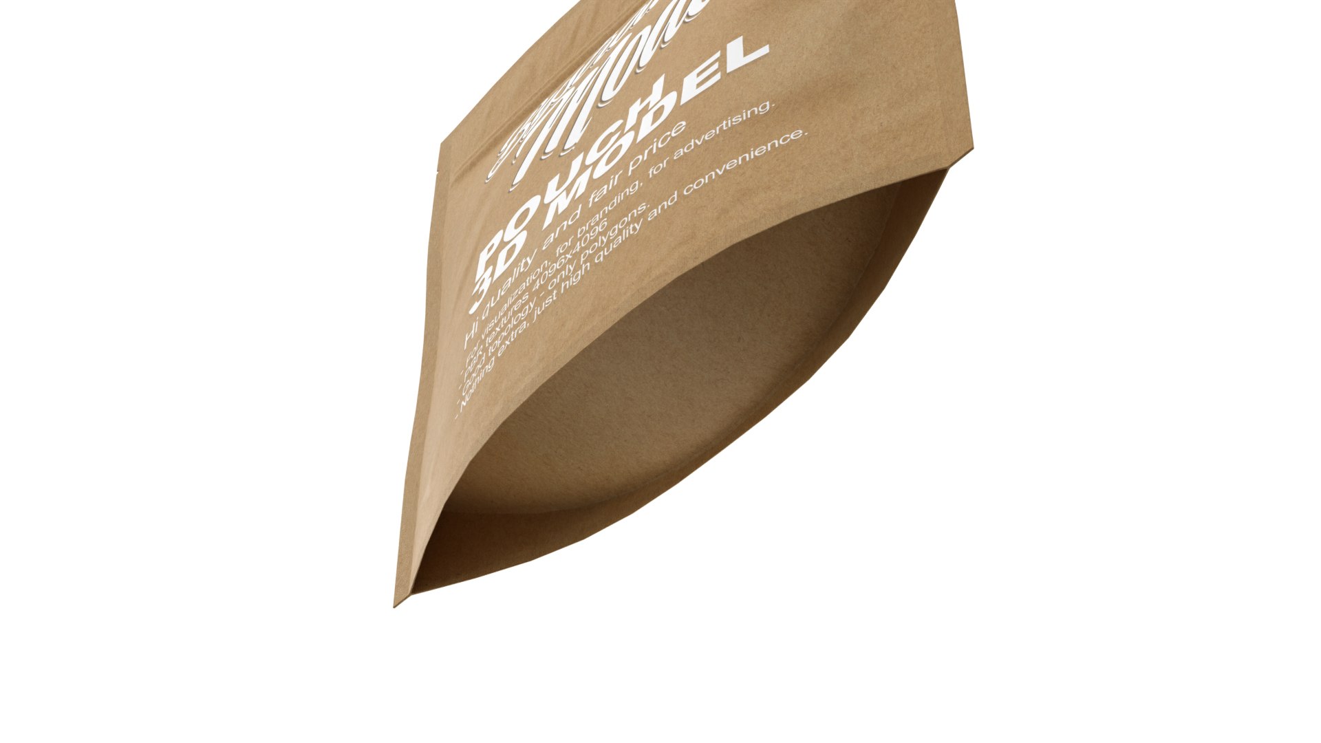 Zipper Paper Pouch 3D - TurboSquid 2365974