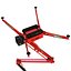 Telescopic Boom Lift Red 3 3D Model