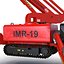 Telescopic Boom Lift Red 3 3D Model