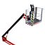 Telescopic Boom Lift Red 3 3D Model