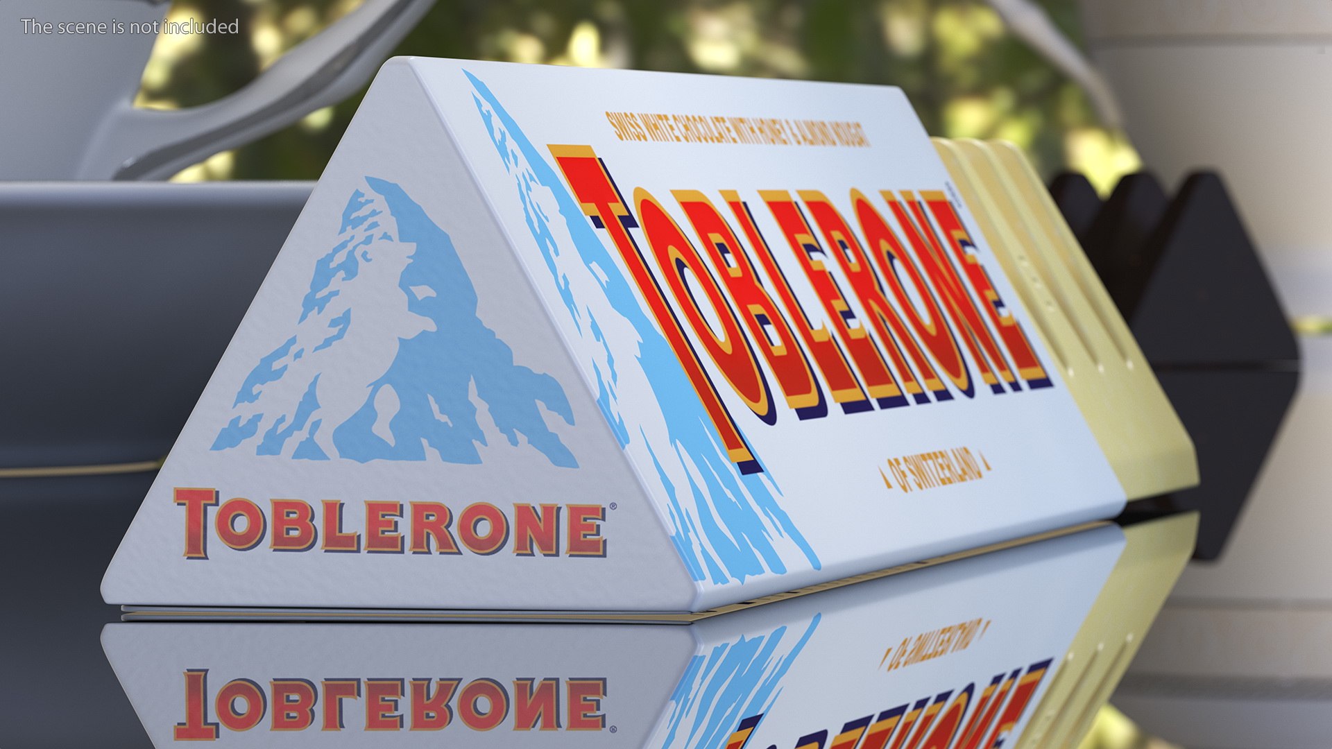 3D Opened Toblerone White Chocolate Bar Model - TurboSquid 1769327
