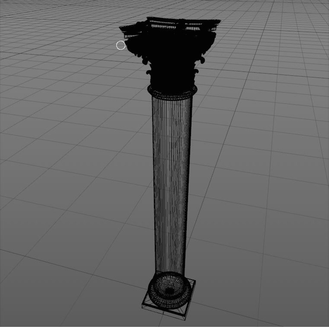 Column Architecture 3D Model - TurboSquid 1576684
