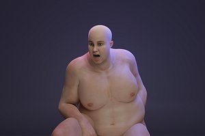 Body Positive Male - fully rigged