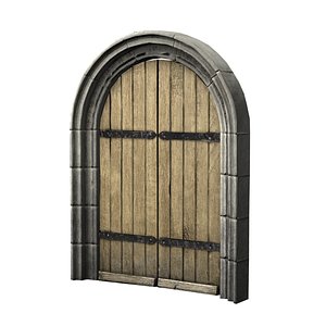 Arched door