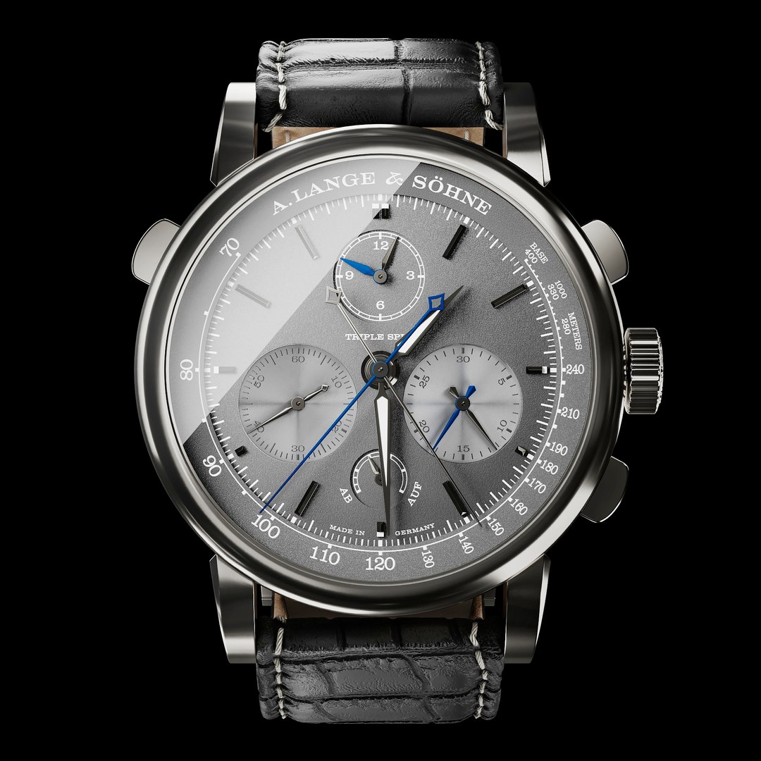 Watch A Lange And Sohne Triple Split 3D Model - TurboSquid 2193701