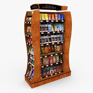 3d 3ds retail end cap -