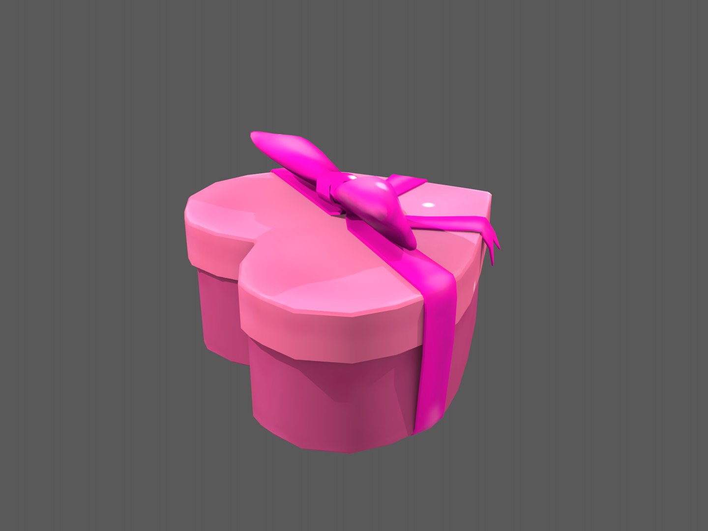 3D heart gift box - TurboSquid 1510457