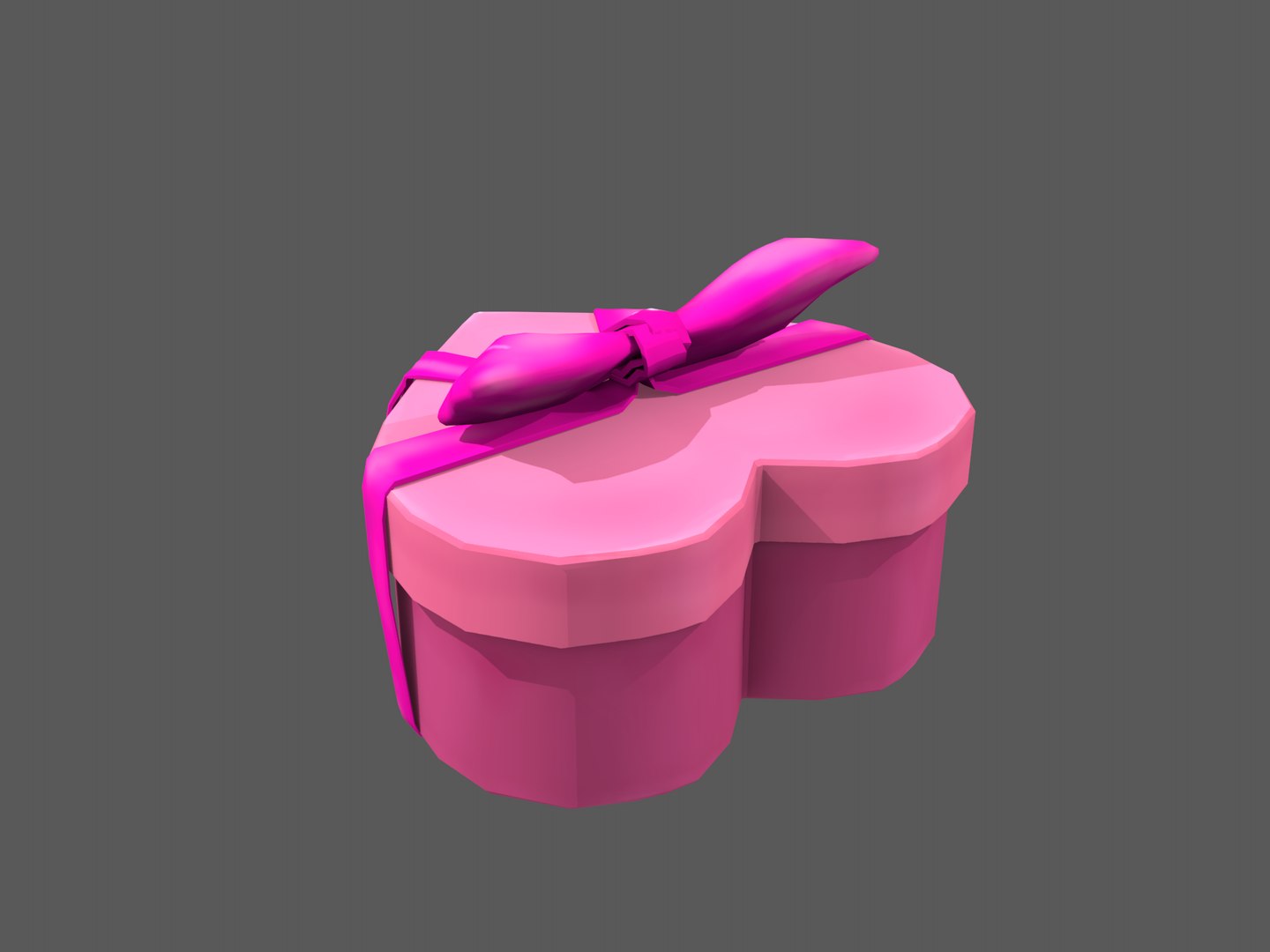 3D heart gift box - TurboSquid 1510457