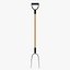 Two-tined pitchfork