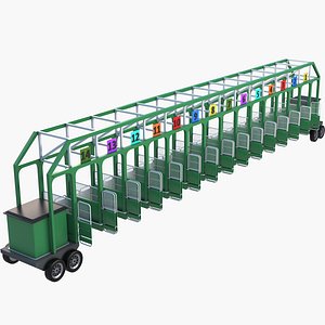 horse racing gate model