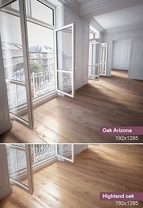 Oak floor