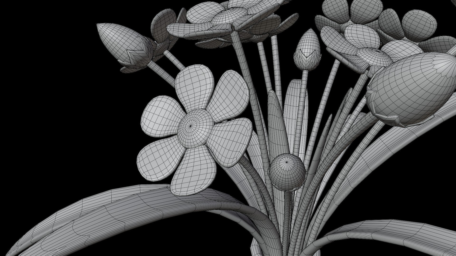 3D Cartoon Flower Pot 2 https://p.turbosquid.com/ts-thumb/Ip/s5NDeY/wf/wire2/jpg/1789002845/1920x1080/fit_q87/1a0561888b382bef29e64fa991a77c62c44f36e9/wire2.jpg