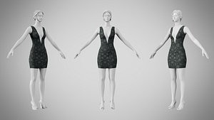 Dress 34 Shadow Garden Brocade v2