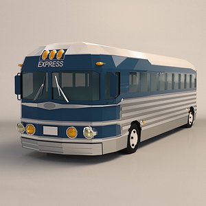 3D city intercity bus