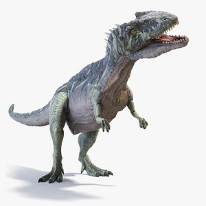 3D Acrocanthosaurus Animated model