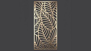 decorative panel 3D model