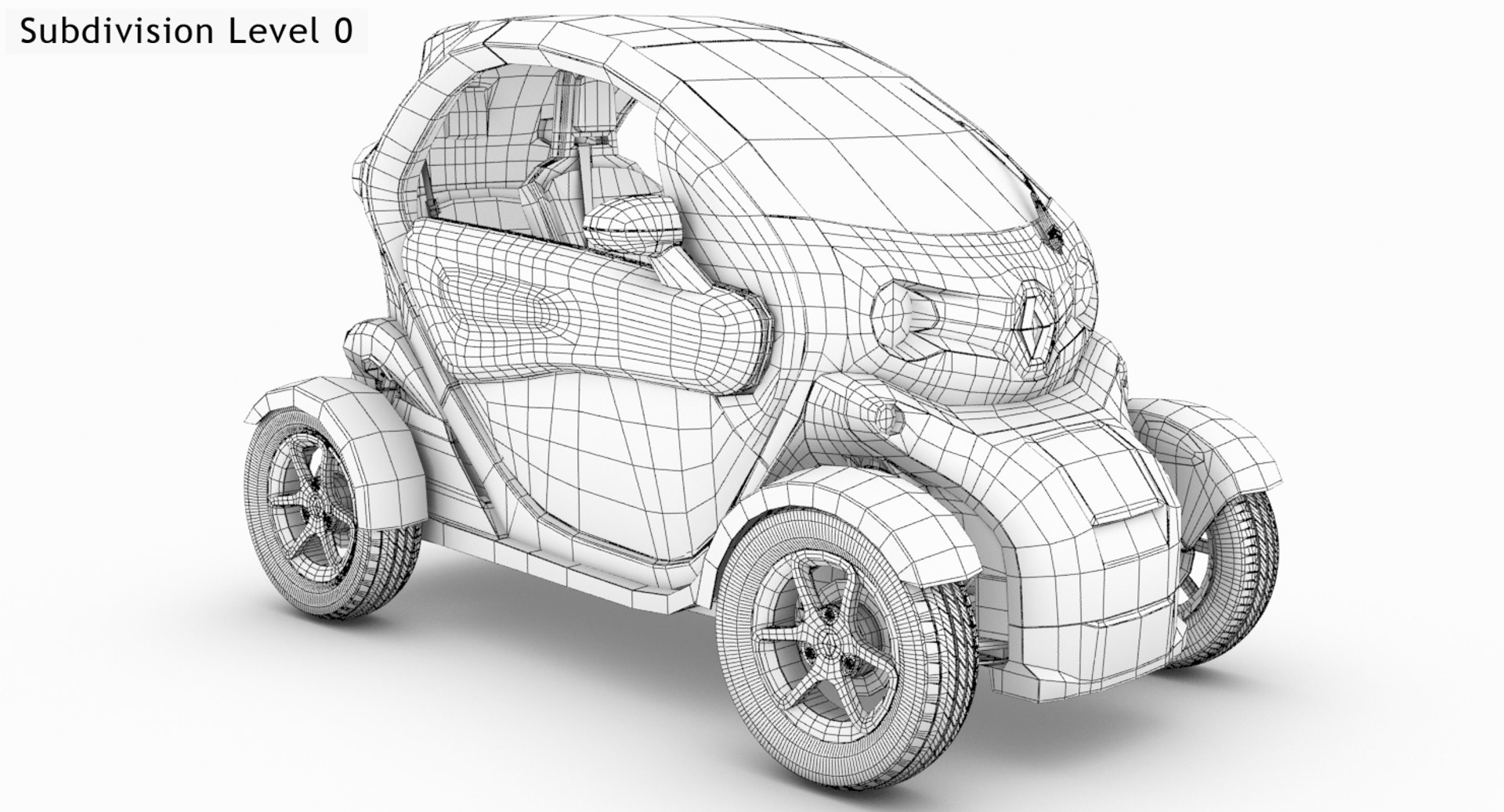 Renault Twizy 3d Max