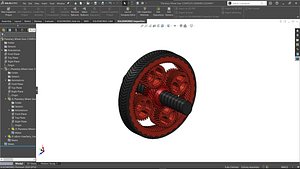 Planetary gear design 3D