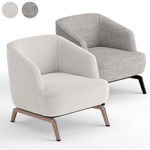v-ray armchair 3D model