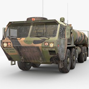 3D model HEMTT A4 M978 Fuel Tanker PBR