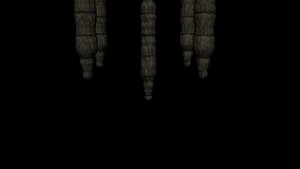 stalagmites caves 3d fbx