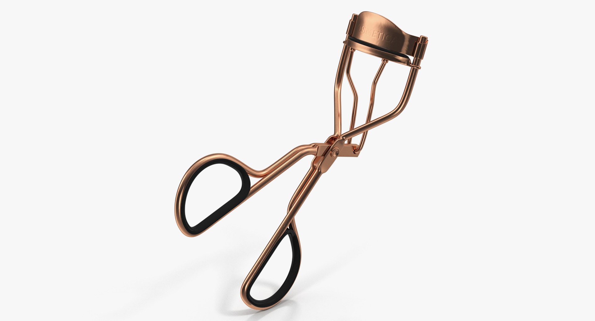 Classic Lash Curler Rose Gold 3D Model 3D model preview