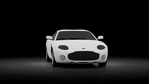 Aston Martin DB7 Zagato 2003 3D model