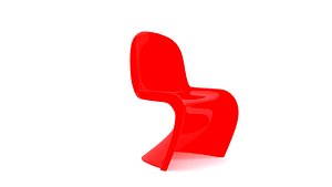 chair panton 3D