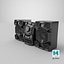 Giga Sound Speaker System 3D model