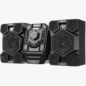 Giga Sound Speaker System 3D model
