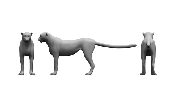 cheetah 3D model