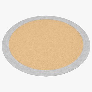 Sawdust Playground Surfacing 3D model