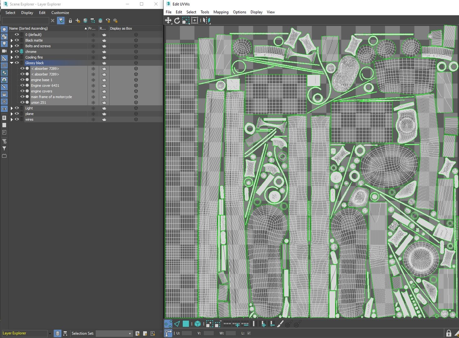 Motorcycle Base 4 3D - TurboSquid 2364822