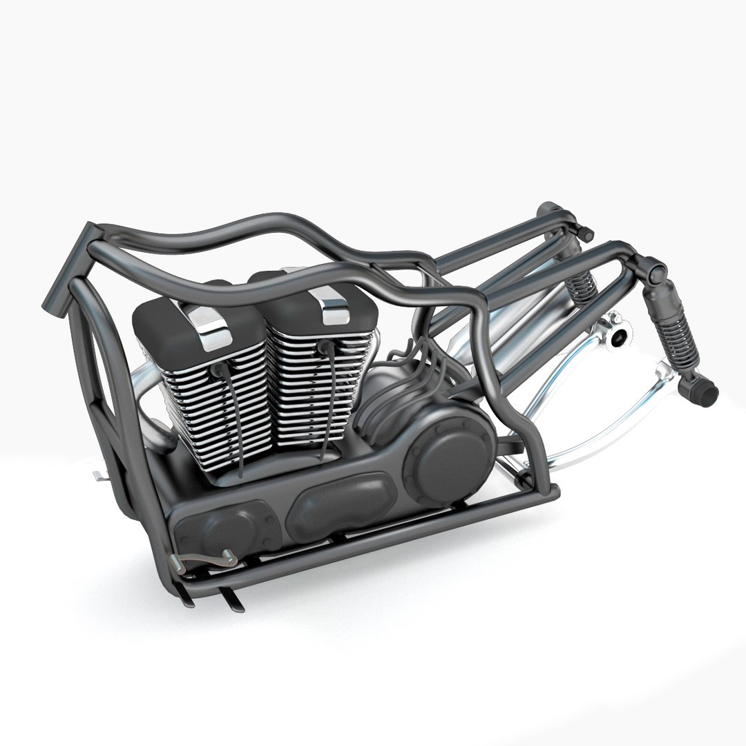 Motorcycle Base 4 3D - TurboSquid 2364822