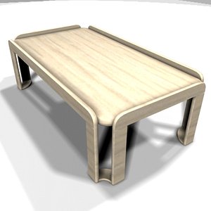 3d table furniture model