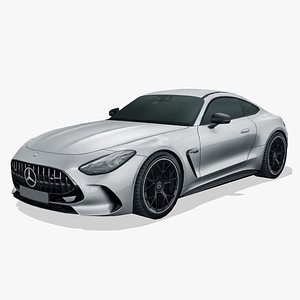 Mercedes-Benz AMG GT 2024 3D model