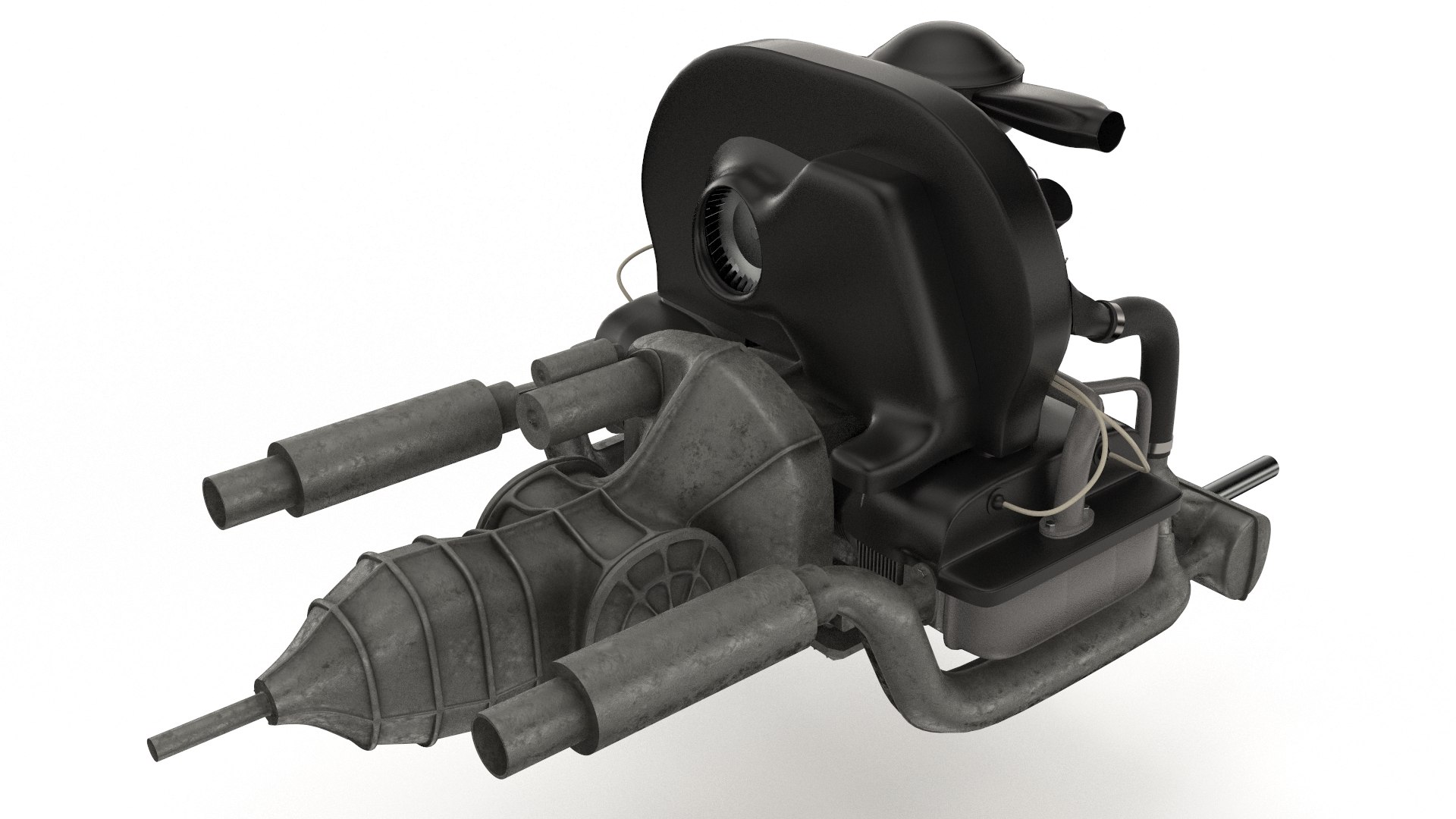 Volkswagen Beetle Engine 3D Model - TurboSquid 1153687