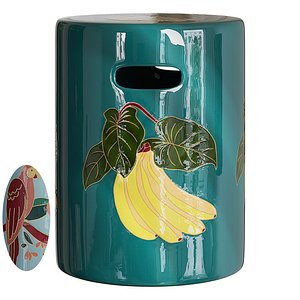 3D Ceramic tables with artistic painting Farm Rio model