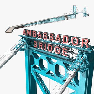3D Ambassador Bridge