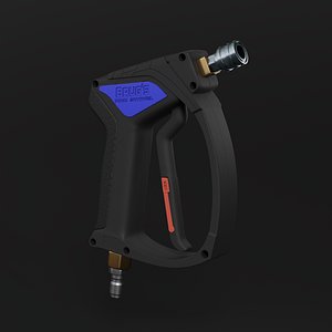 3D Pressure Water Spray Gun model