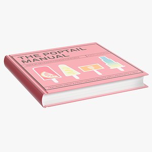 realistic poptail manual 3D model