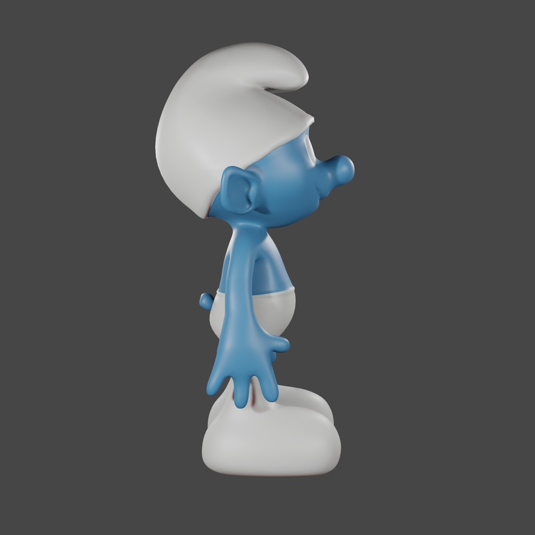 Smurf character 3D model - TurboSquid 1952022