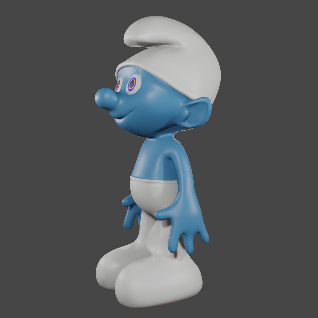 Smurf character 3D model - TurboSquid 1952022