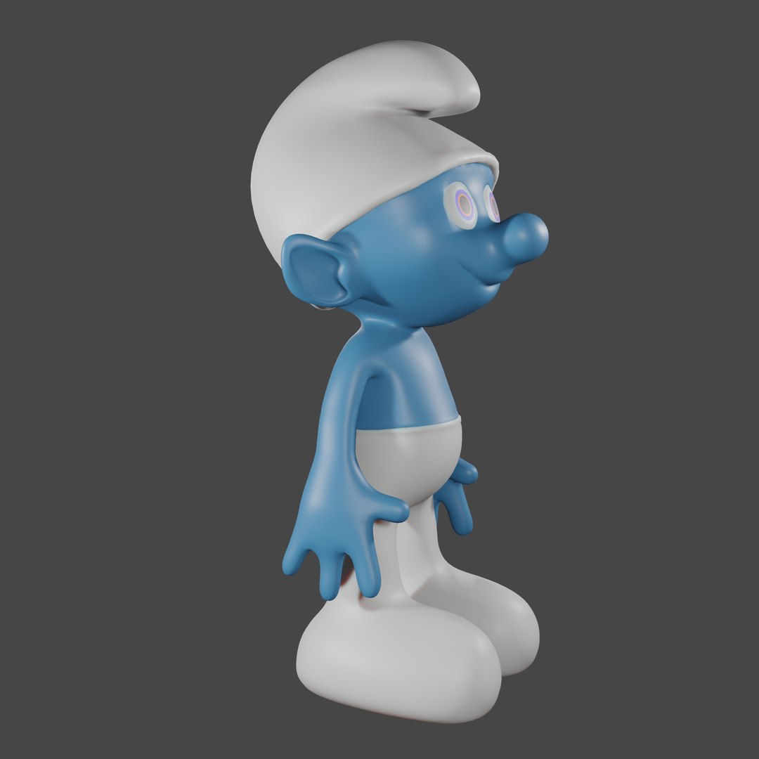 Smurf character 3D model - TurboSquid 1952022