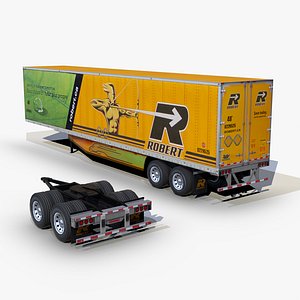 Dry van trailer 48ft s06