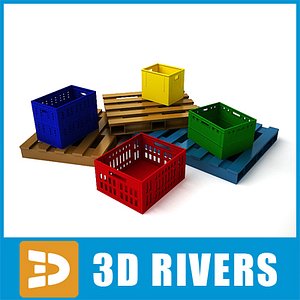 Pallets and boxes by 3DRivers
