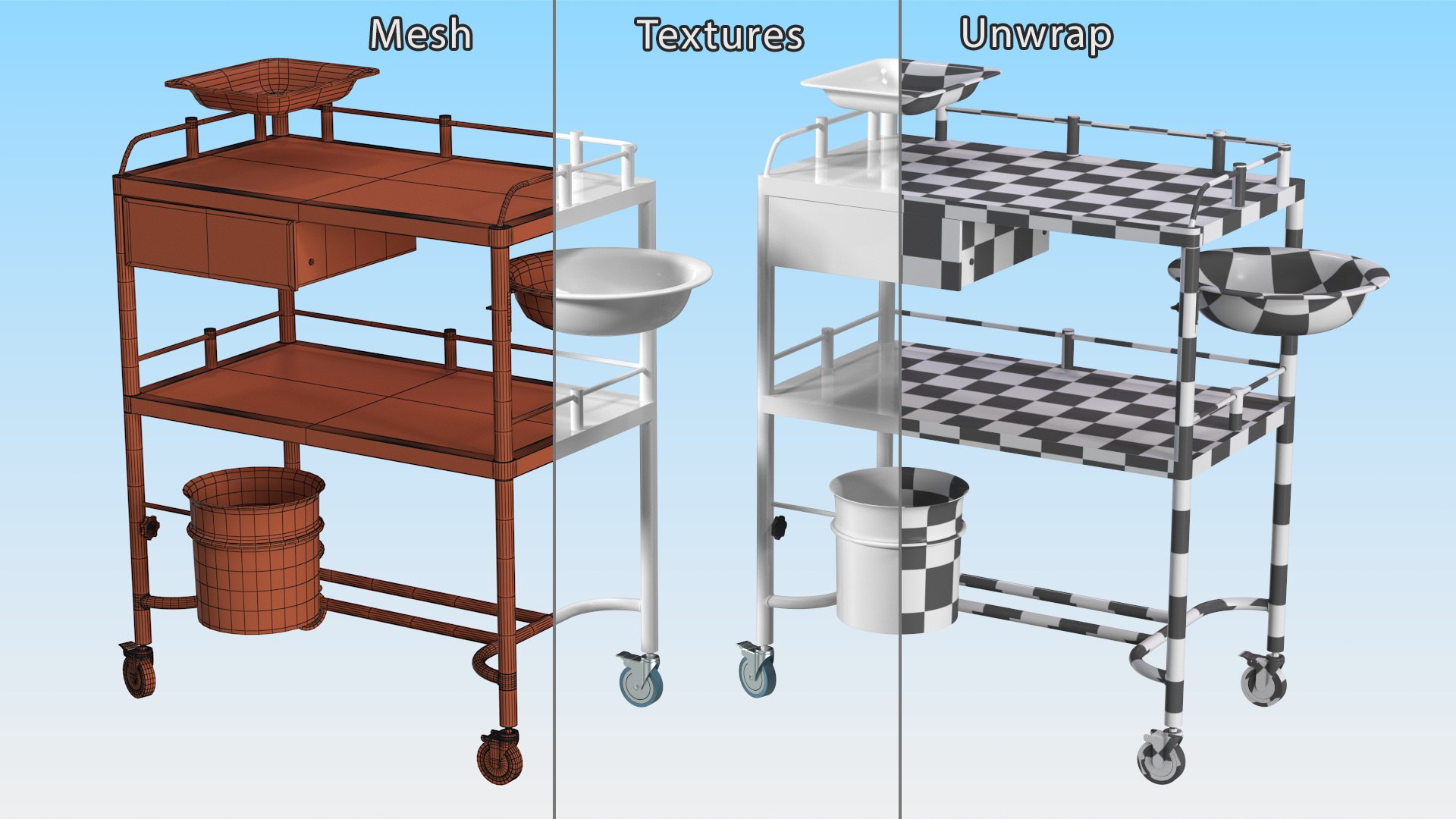 3D Medical Instrument Trolley White https://p.turbosquid.com/ts-thumb/Iq/pgNHy1/SG/medicalinstrumenttrolleywhite3dsmodel014/jpg/1719229868/1920x1080/fit_q87/1099a34cc7fee922584d133e90767e008580a5da/medicalinstrumenttrolleywhite3dsmodel014.jpg
