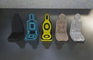 car seat 3D model