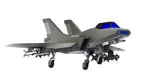 3D SPACECRAFT - WAR PLANE model