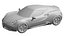 2018 Alfa Romeo 4C Competizione 3D Model Carbon Fiber
